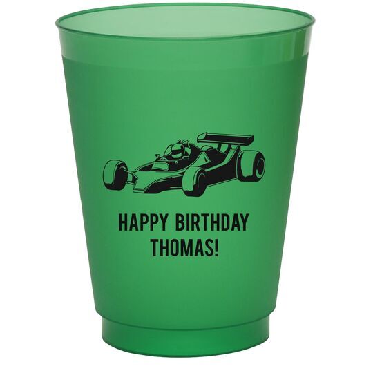 Race Car Colored Shatterproof Cups